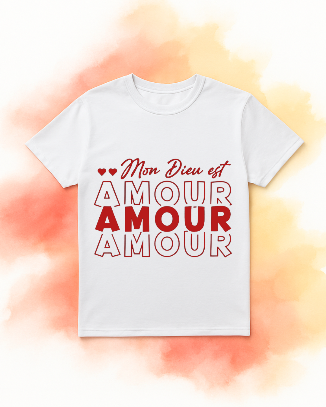 T-shirt Femme – Mon Dieu est Amour