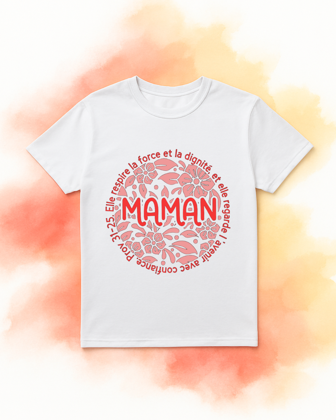 T-shirt "MAMAN" – Édition Fête des Mères
