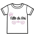 T-shirts enfants – "Fils du Roi" & "Fille du Roi"