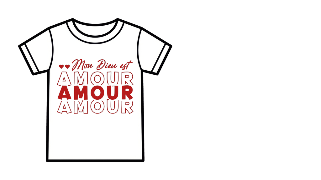 T-shirt Femme – Mon Dieu est Amour